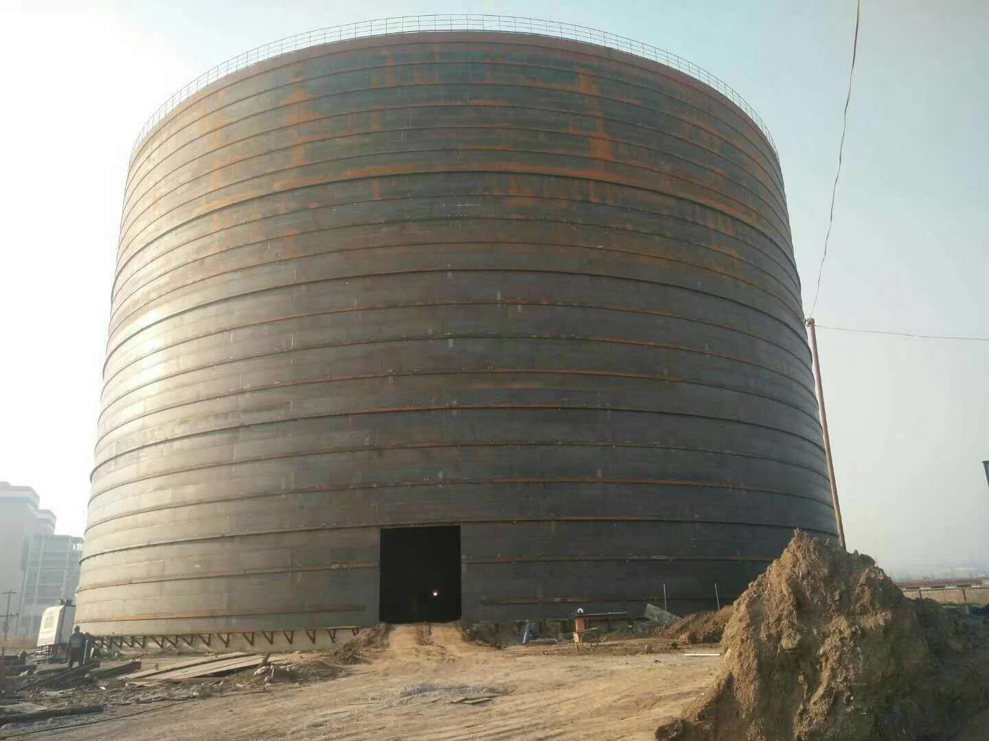 东安承建大型钢板库的好处及原理