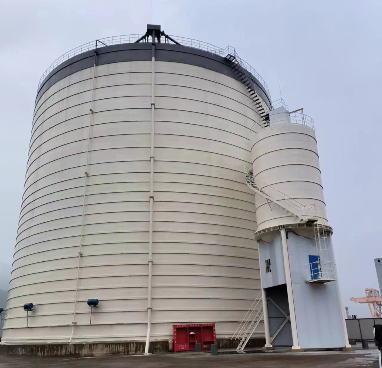 东安10万吨水泥钢板库